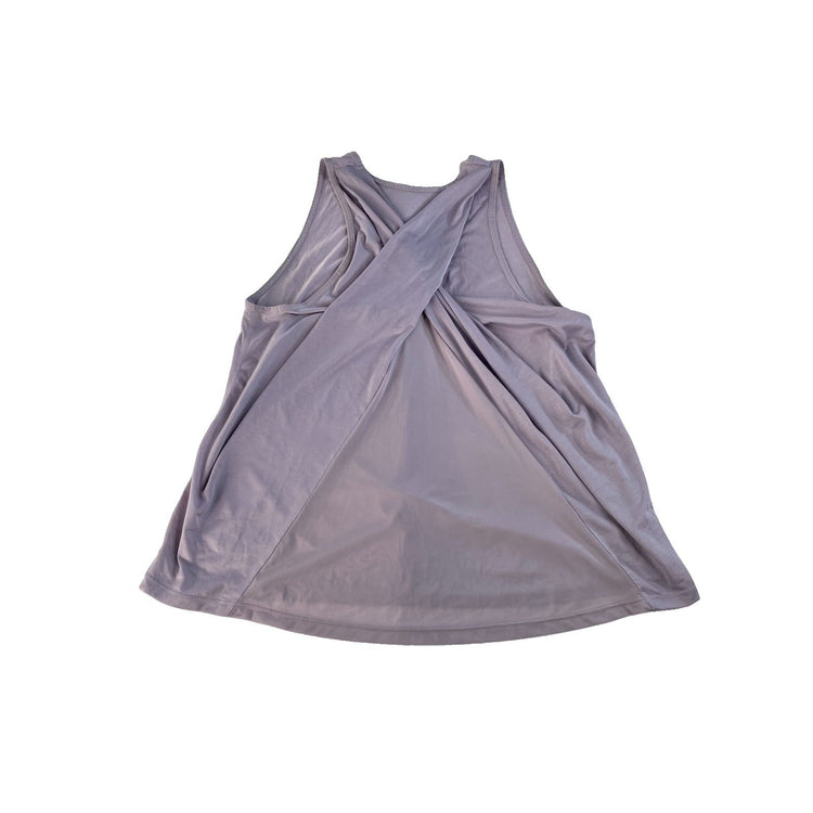 Women's Lululemon Light Purple Cross-Back Sleeveless Tank Top Size 6