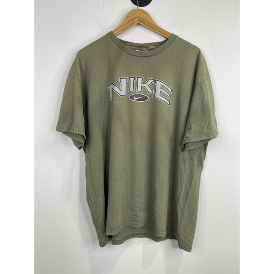 Men’s VTG 2000s Dark Green Short Sleeve T Shirt Sz XL