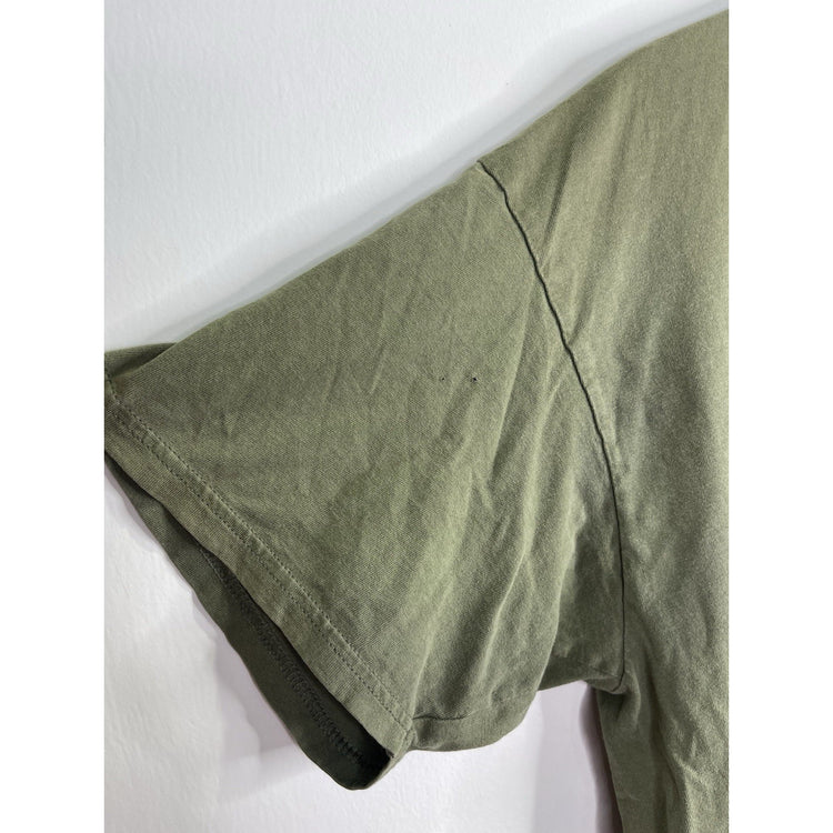 Men’s VTG 2000s Dark Green Short Sleeve T Shirt Sz XL