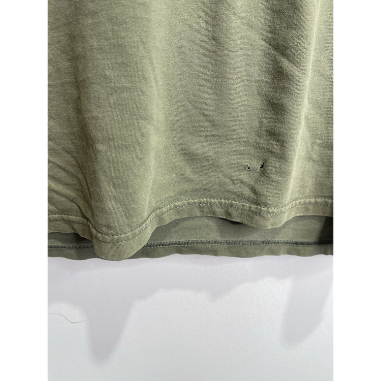 Men’s VTG 2000s Dark Green Short Sleeve T Shirt Sz XL