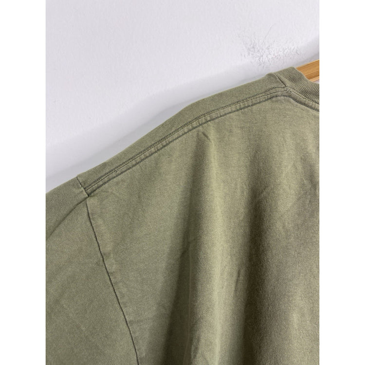 Men’s VTG 2000s Dark Green Short Sleeve T Shirt Sz XL