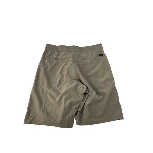 Mens Wrangler Brown 9” Inseam Active Performance Comfort Shorts Size 30