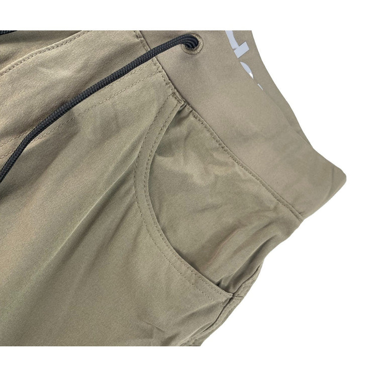 Mens Wrangler Brown 9” Inseam Active Performance Comfort Shorts Size 30