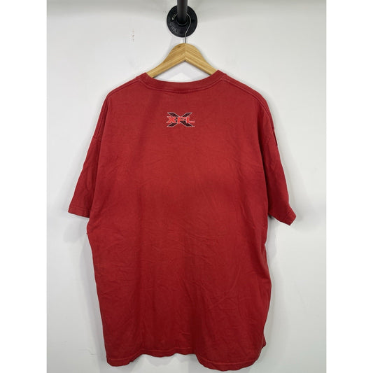 Vintage 2000 San Francisco Demons Shirt Mens Large Red XFL Football Graphic Tee Y2K 3xl