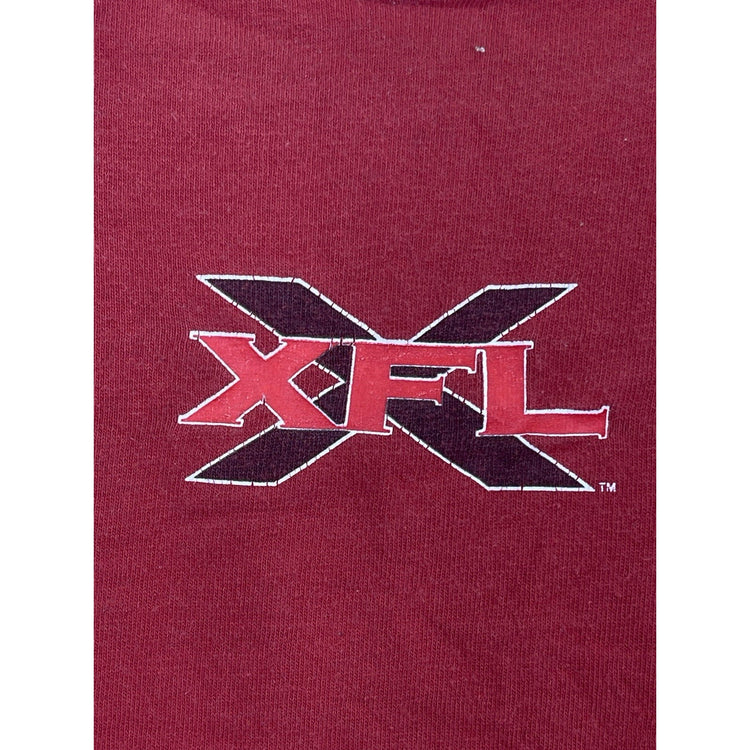 Vintage 2000 San Francisco Demons Shirt Mens Large Red XFL Football Graphic Tee Y2K 3xl
