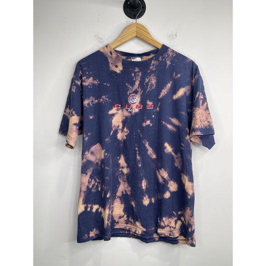 Men’s Vintage CSA Sports Tie Dye Chicago Cubs Short Sleeve T Shirt Sz XL