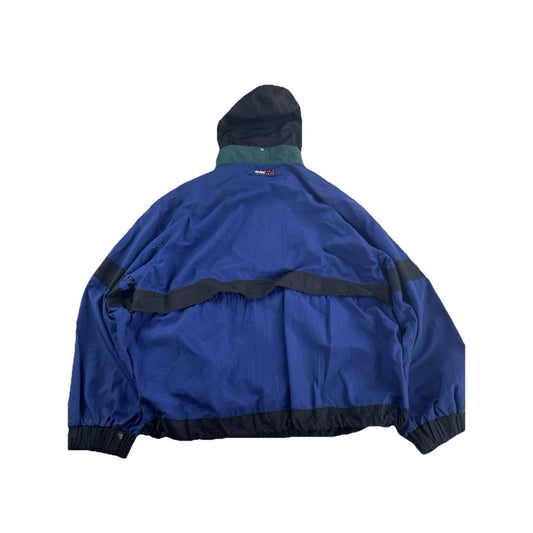 Tommy Hilfiger Men L/g Blue And Black Snow Coat