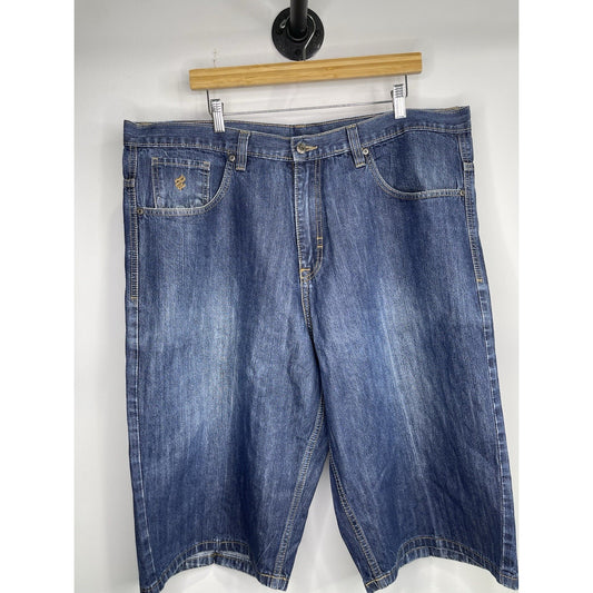 Y2k Mens RocaWear Blue Denim Jean Short Sz 42