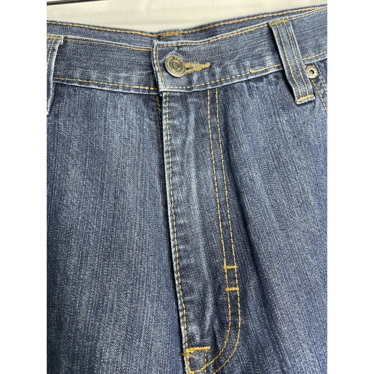 Y2k Mens RocaWear Blue Denim Jean Short Sz 42