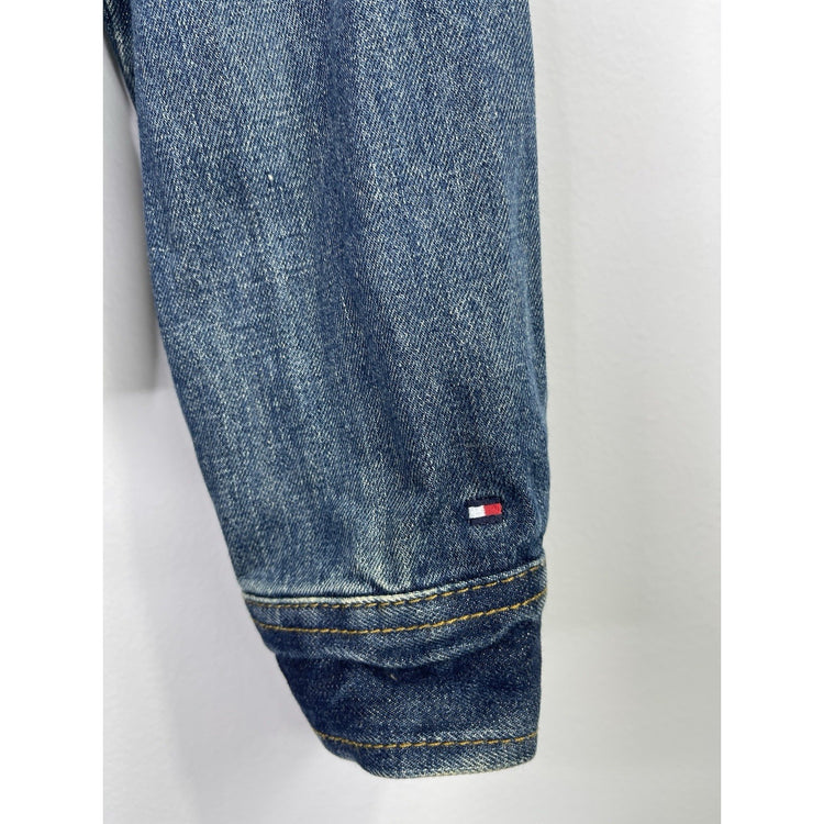 Tommy Hilfiger Denim Jacket Men Size Large