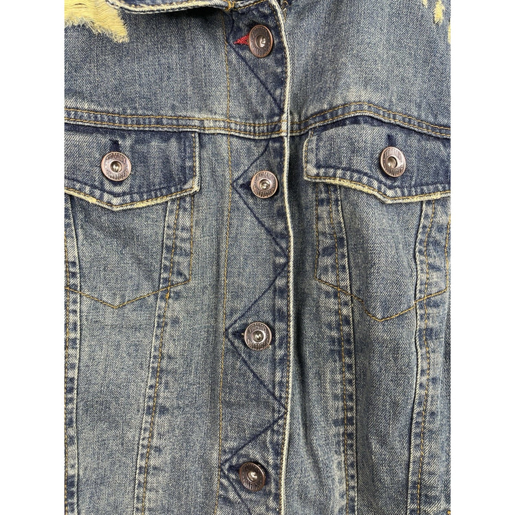 Tommy Hilfiger Denim Jacket Men Size Large