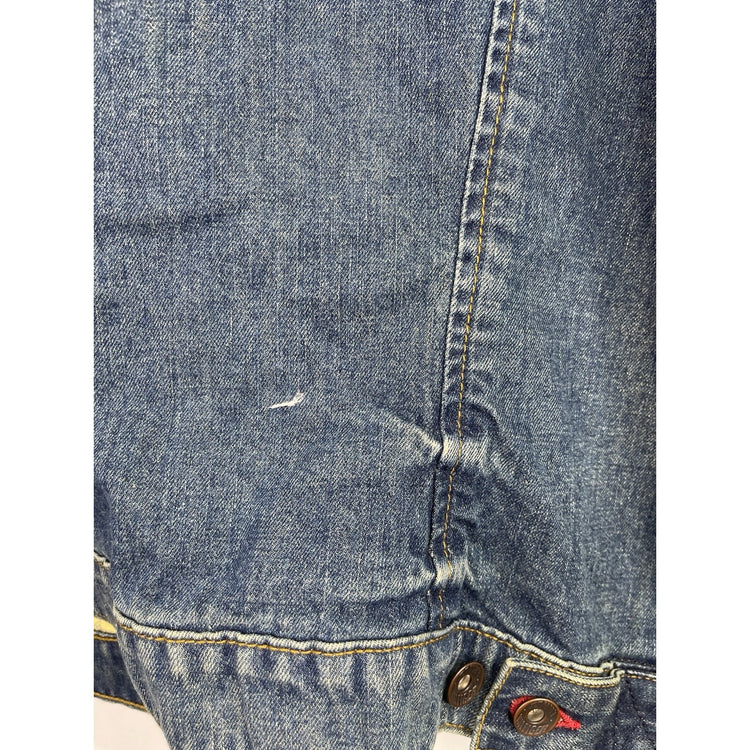 Tommy Hilfiger Denim Jacket Men Size Large
