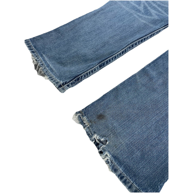 Men’s Ariat M4 Relaxed Boot Cut Blue Jeans Size 38 X 30