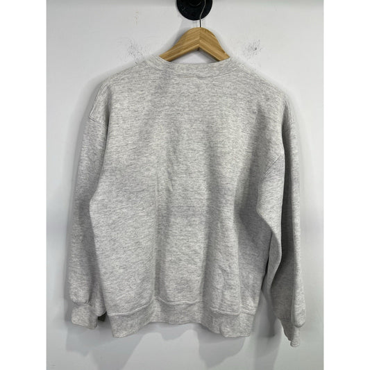 Men’s Vintage Gray Jerzees Sweatshirt Univesity Of Texas Sz L