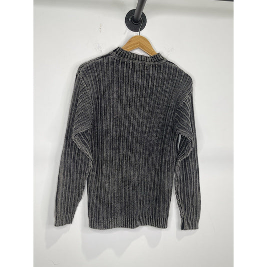Vintage Men’s Marlboro Classic Black Knitwear Pullover Sz Large