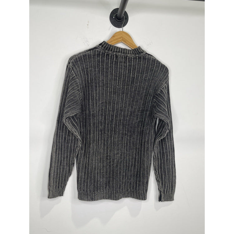 Vintage Men’s Marlboro Classic Black Knitwear Pullover Sz Large