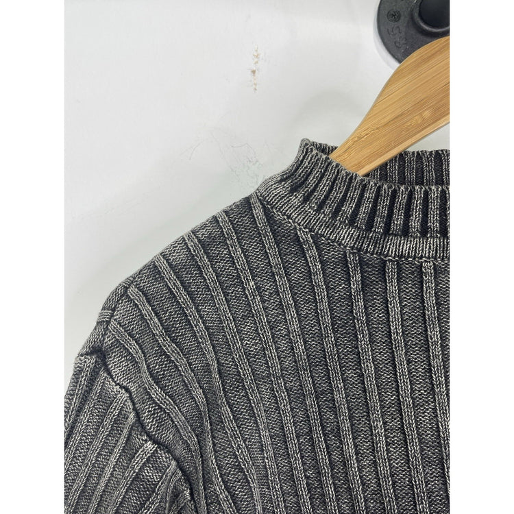 Vintage Men’s Marlboro Classic Black Knitwear Pullover Sz Large