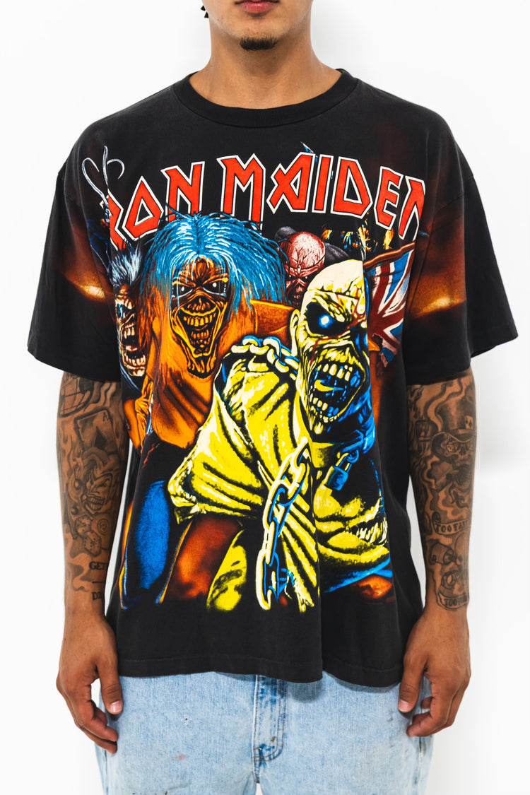 1995 Iron Maiden AOP T-Shirt XL