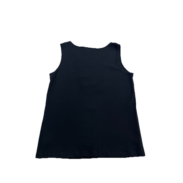 Womens Lauren Ralph Lauren Size 2XL Black Tank Top With Lace