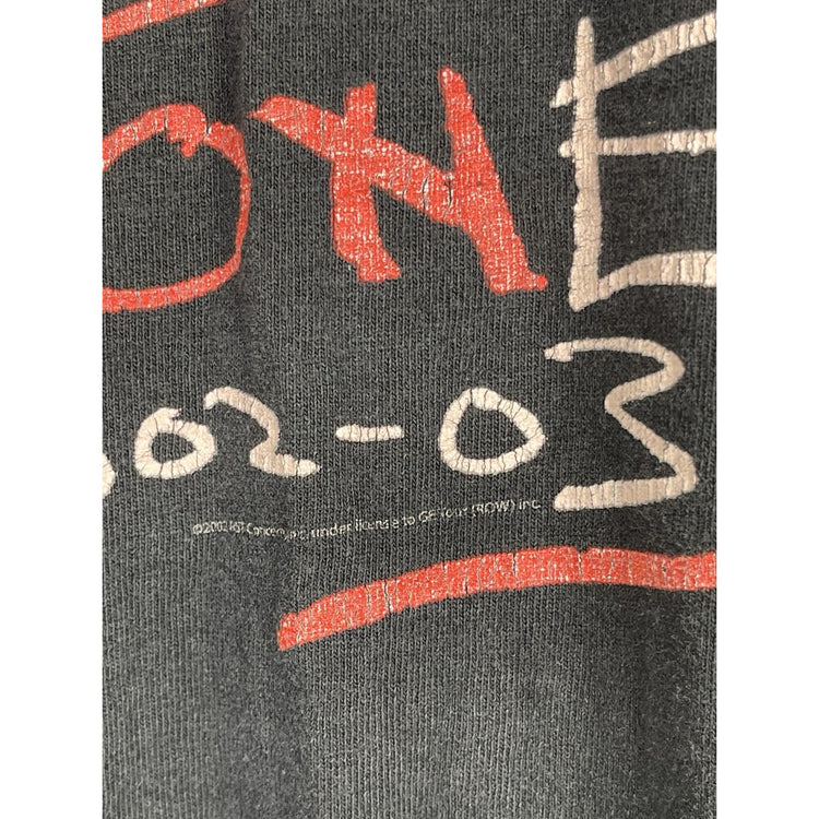 VINTAGE ROLLING STONES LIVE LICKS TOUR T -XL HEAVYWEIGHT