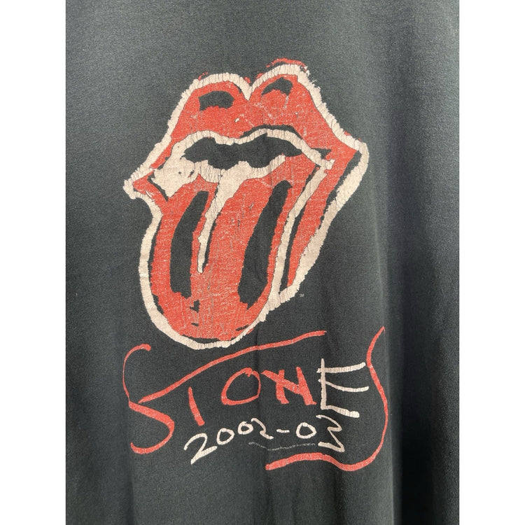 VINTAGE ROLLING STONES LIVE LICKS TOUR T -XL HEAVYWEIGHT