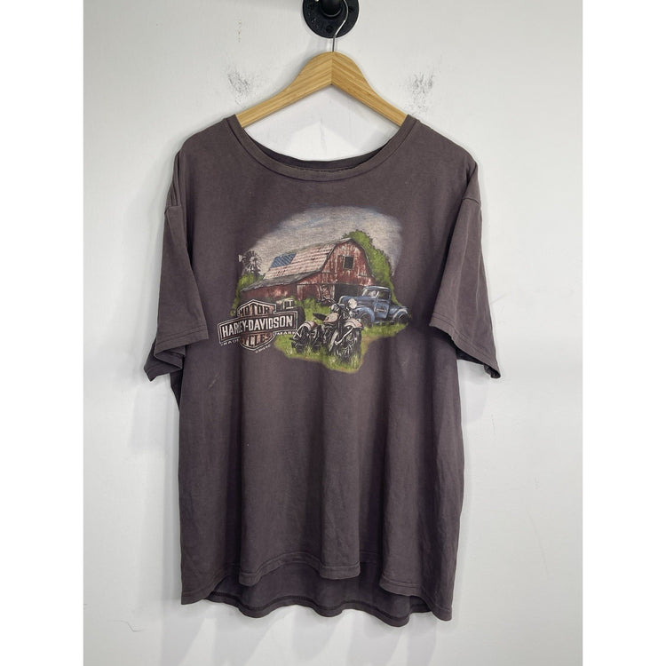 Men’s 2016 HD Harley-Davidson Big Spring Texas Farm Barn USA Sz XL