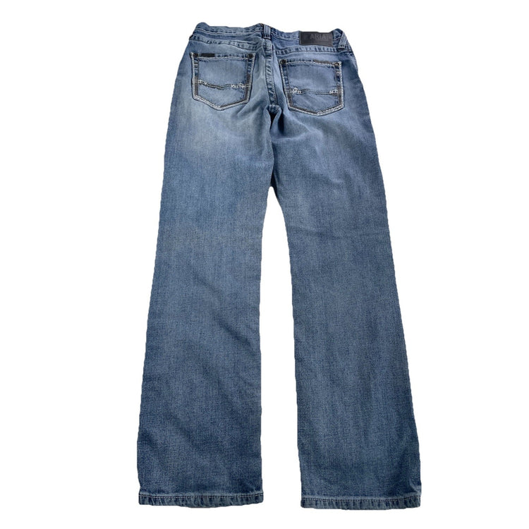 Mens Ariat M2 Relaxed Bootcut Lightwash Blue Jean Size 29x32