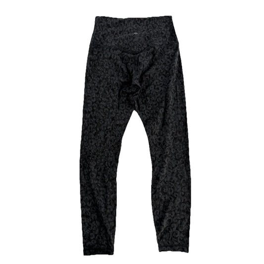 Womens Lululemon Align High-rise Leggings Size 6 Black Leopard Print