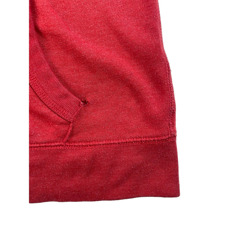 Womens Aeropostale Red Zip Up Hoodie Sweatshirt Size M