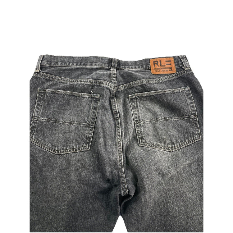 Mens Black Ralph Lauren Polo Jeans Size 36X32