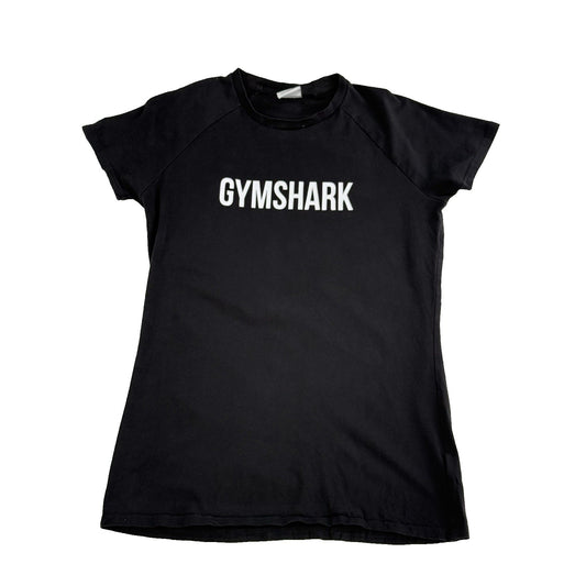 Womens Gymshark Black T-Shirt Size S