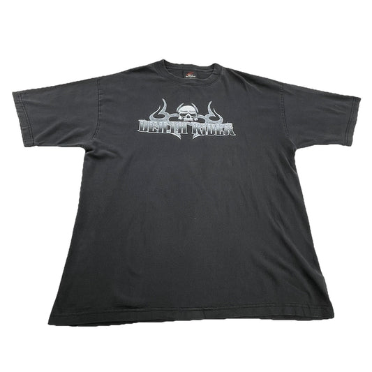 Men’s Vintage CH Gold Series Death Rider Black Tee Size Xl