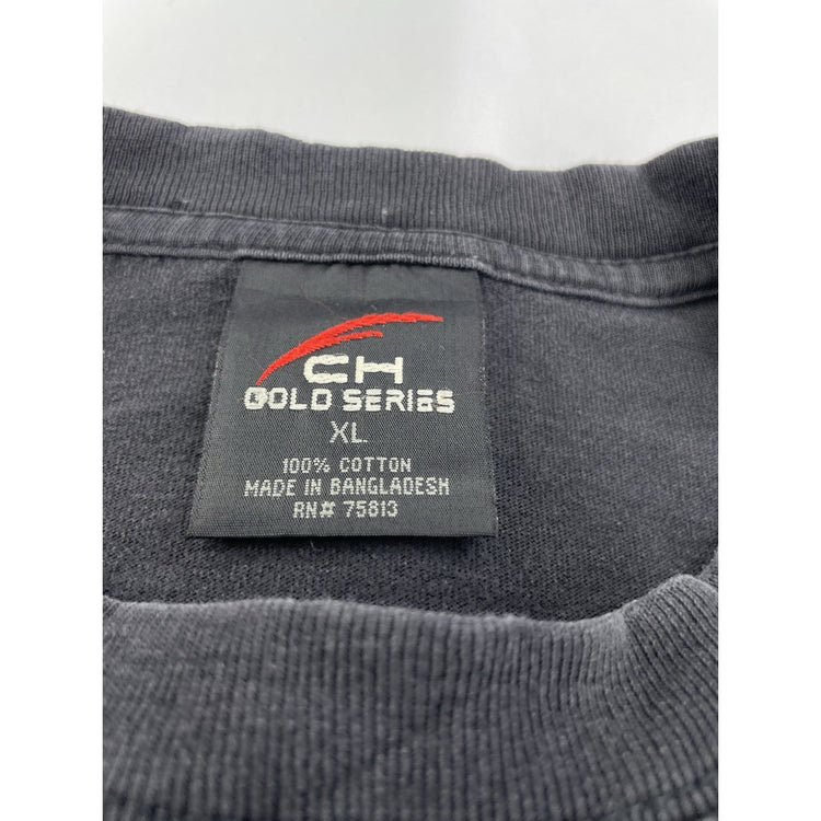 Men’s Vintage CH Gold Series  Death Rider Black Tee Size Xl