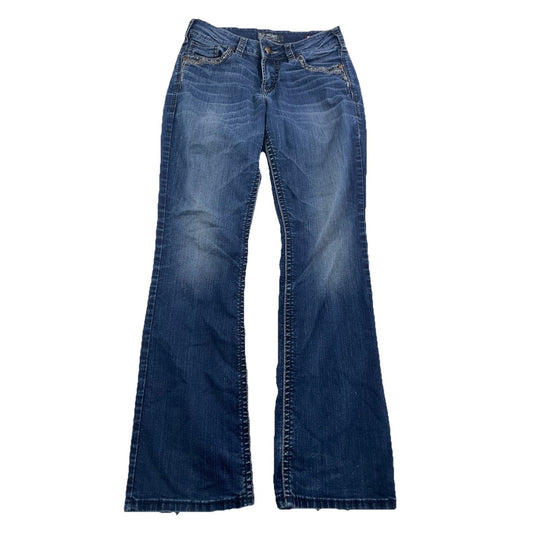 womens silver jeans super stretch skinny 28/31