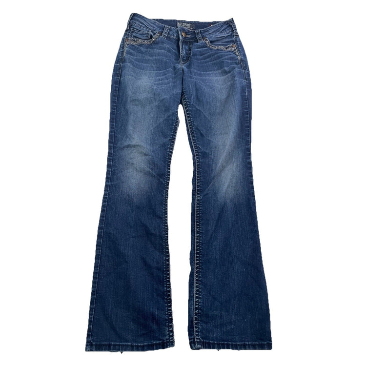 womens silver jeans super stretch skinny 28/31