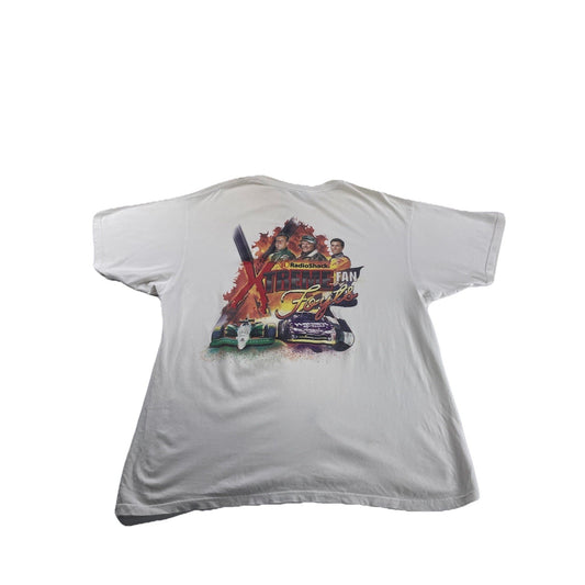 Men’s Vintage Jerzees Radio Shock XTREME Fan Contest White Tee Size X
