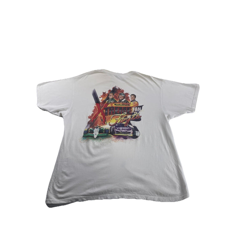 Men’s Vintage Jerzees Radio Shock XTREME Fan Contest White Tee Size X