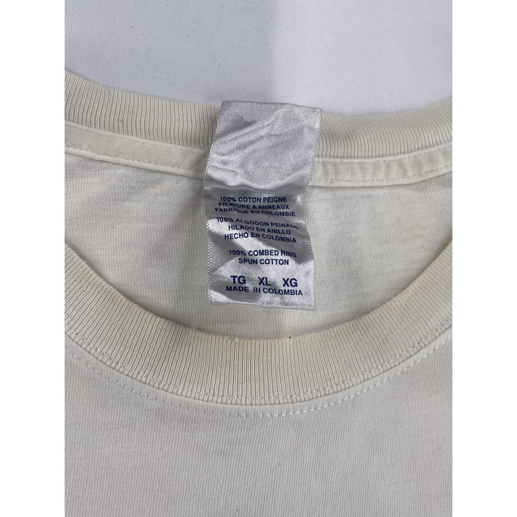 Men’s Vintage Jerzees Radio Shock XTREME Fan Contest White Tee Size X