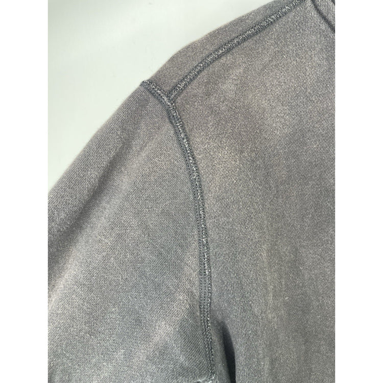 Ralph Lauren Polo Mens Medium Zip-up Black Hoodie Red Logo