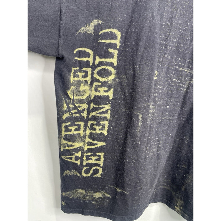 Men’s Vintage Avenged Sevenfold Skeleton All Over Print T Shirt Sz XL