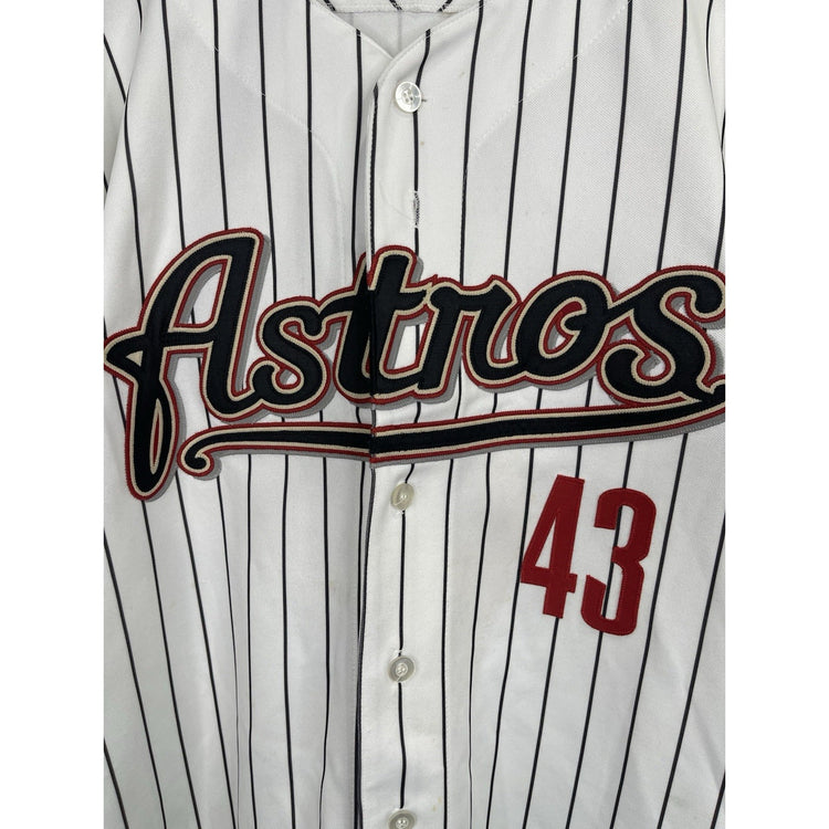Mens 40 Year Houston Astros Vintage Majestic Authentic MLB Baseball Jersey Sz 46