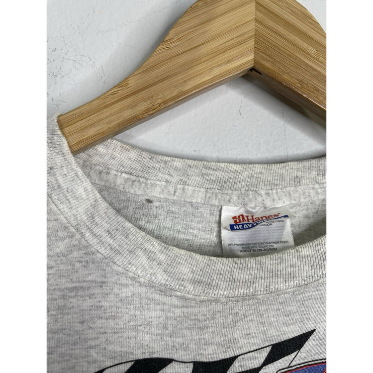 Men’s Vintage Lee U.S.A Speedway Graphic Double Sided T Shirt Sz M