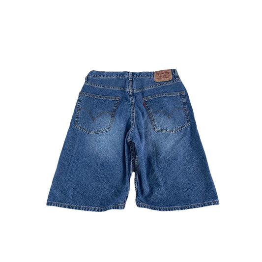 Mens Levis Loose Fit Light-medium Wash Jorts Size 32