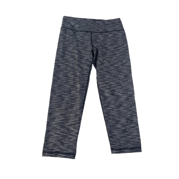 Women's Victoria Sport Knockout Capri Leggings, Grey Marl, Size M