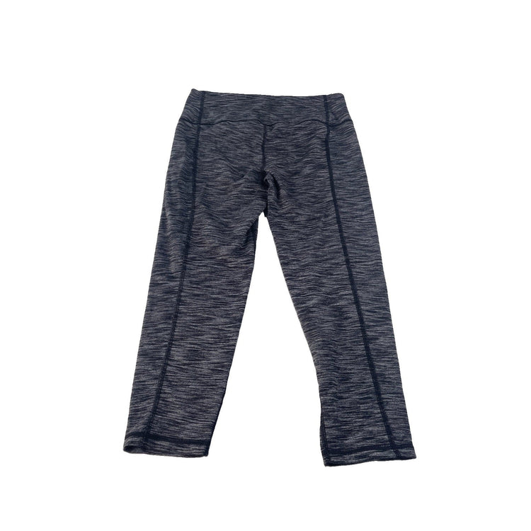 Women's Victoria Sport Knockout Capri Leggings, Grey Marl, Size M