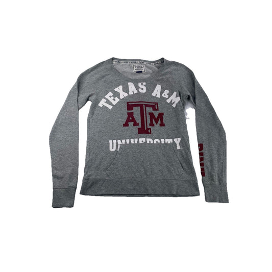 Womens Victoria Secret Texas A&M Collegiate Collection Sweatshirt Size M