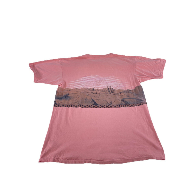 Mens Vintage 1989 San Segal Texas Desert Rattlesnake Graphic T-Shirt Size Xl