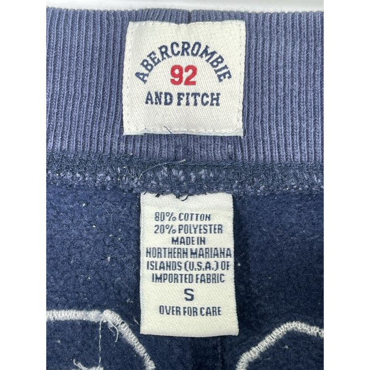 Y2k/Vntg Women’s Abercrombie And Fitch 92 Blue Drawstring Sweatpants Size Small