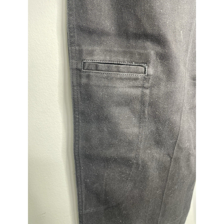 Men’s Le Jean De Marithe Francois Girbaud Jeans 36x33 Vintage Baggy Black Pants