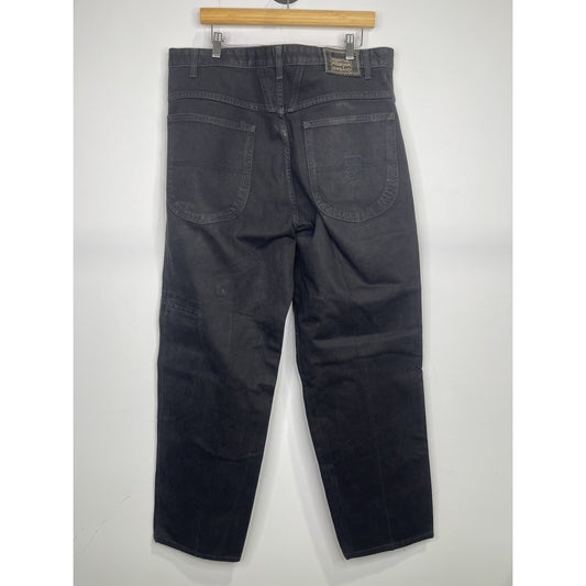 Men’s Le Jean De Marithe Francois Girbaud Jeans 36x33 Vintage Baggy Black Pants